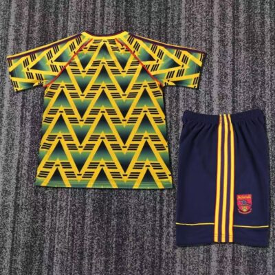 1992/1993 Retro Arsenal Away  kids kit jersey - Image 2