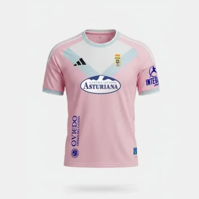 2026/2027 Real Oviedo Vetusta Away Football jersey