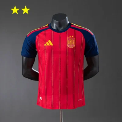 (2-Sterne) 2026 Player Version Spain Home jersey