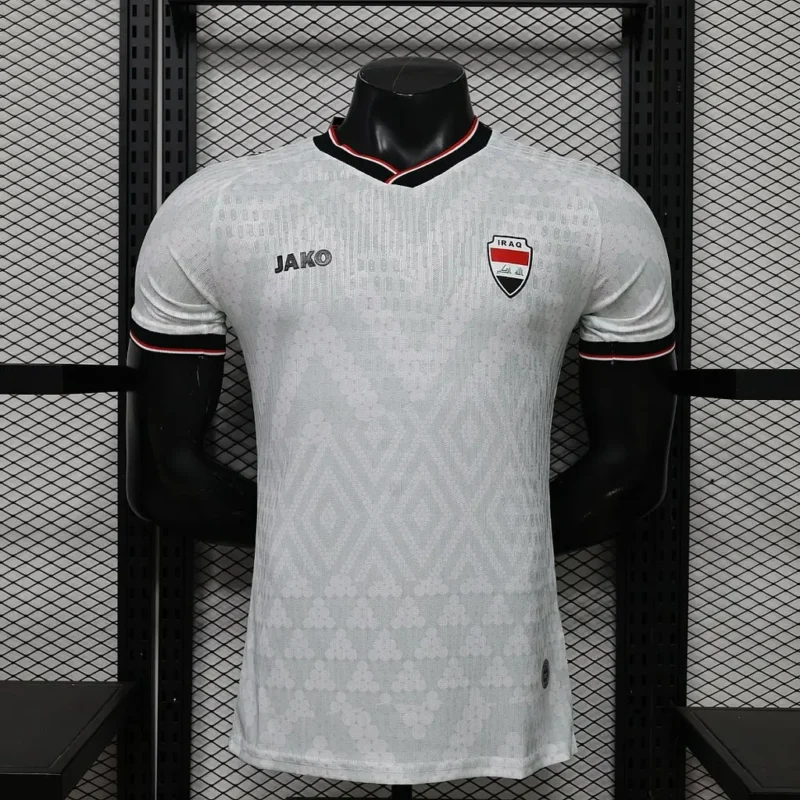 5c0d7c0771412260bc4970f4f21aee95 2026 Player Version Iraq Away jersey - Image 1