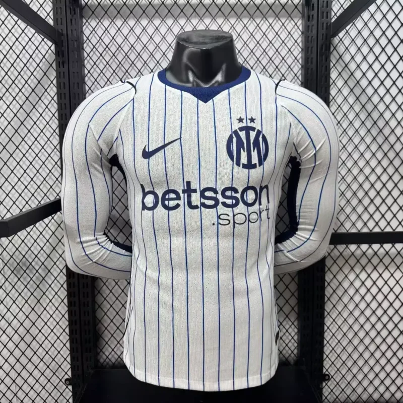 2026/2027 Player Version Long sleeves Inter Milan Away jersey - Image 1