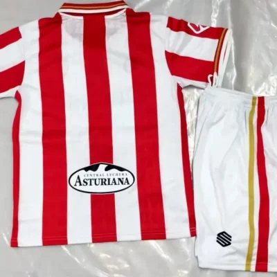 2026/2027 Sporting de Gijón Home kids kit jersey - Image 2
