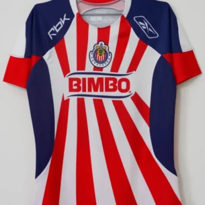 2008/2009 Retro Deportivo Guadalajara Home jersey