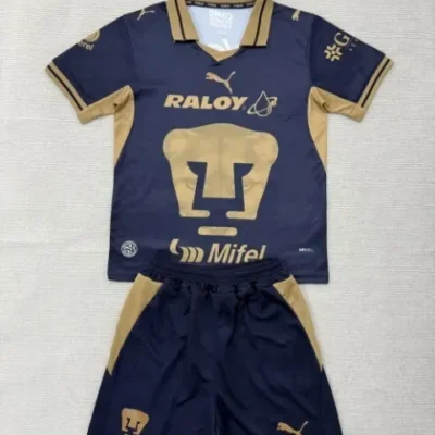 2026/2027 Pumas UNAM Home kids kit jersey