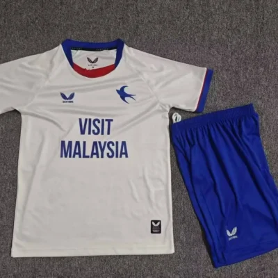 2026/2027 Cardiff City away kids kit jersey