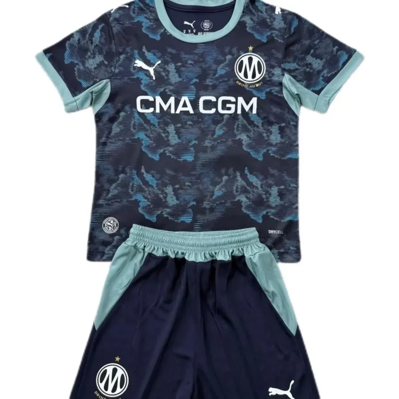微信图片_20260814221909_162_1 2026/2027 Olympique Marseille Away kids kit jersey - Image 1