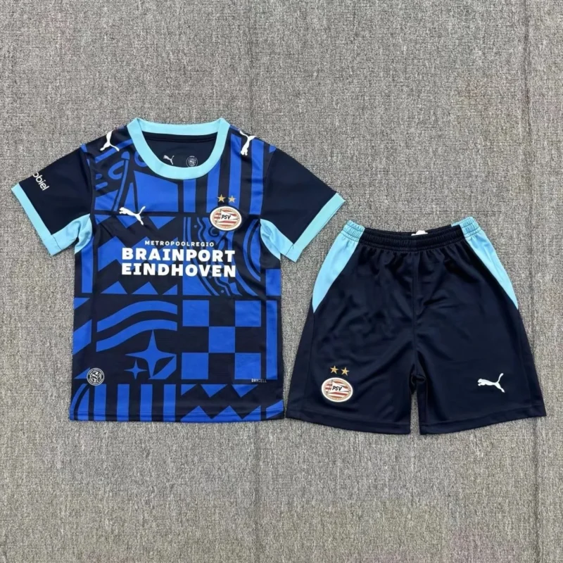 2026/2027 PSV Eindhoven Third away kids kit jersey - Image 1