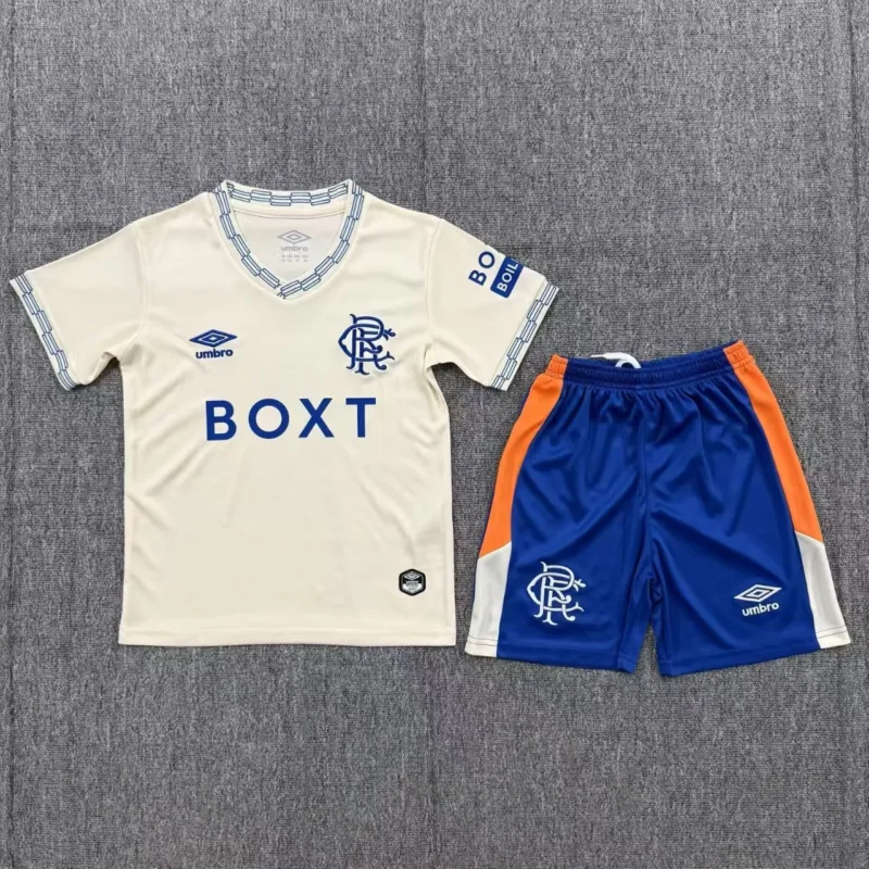 微信图片_20260815202149_216_1 2026/2027 Rangers away kids kit jersey - Image 1