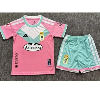 2026/2027 Real Oviedo Third Away kids kit jersey