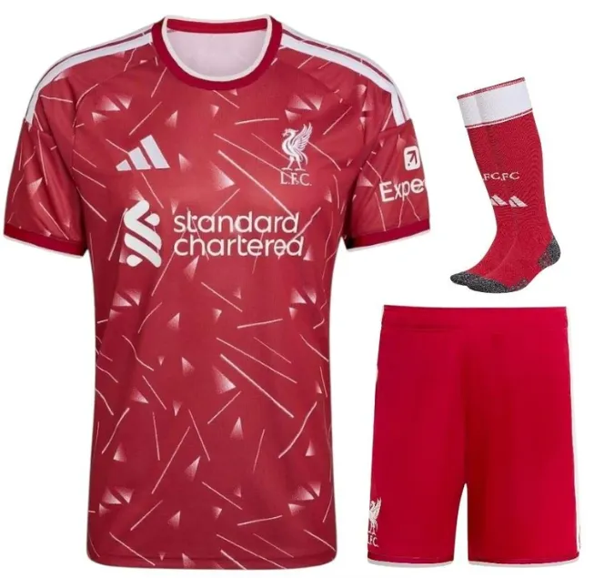 微信图片_20260816194109_246_1 2026/2027 Liverpool Home Kids kit jersey - Image 1
