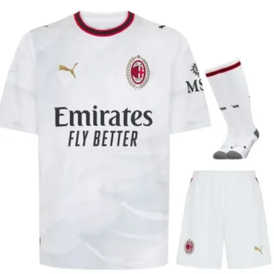 2026/2027 AC Milan away kids kit jersey
