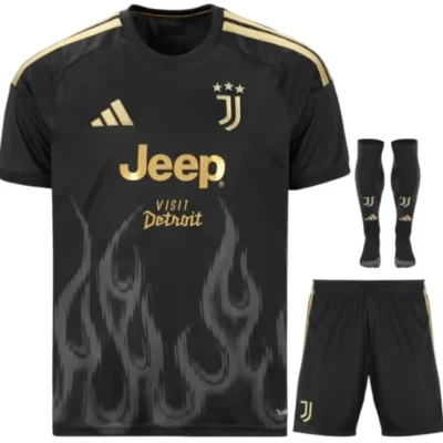 2026/2027 Juventus Third Away kids kit jersey