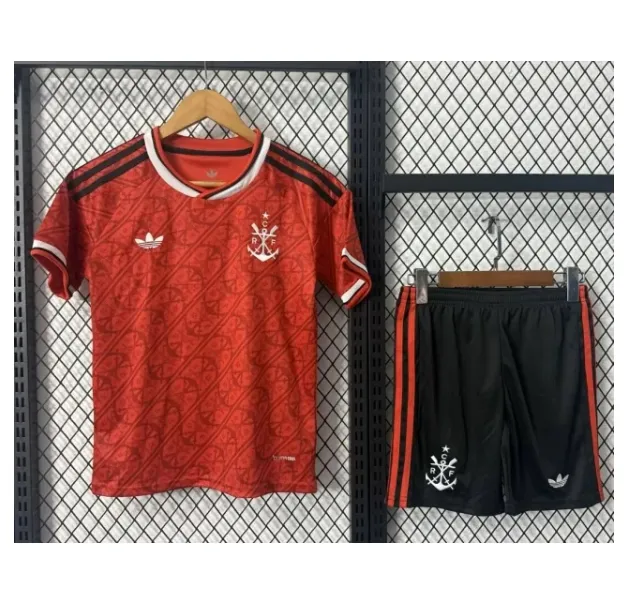 微信图片_20260825213311_321_1 2026/2027 Flamengo THird Away kids kit jersey - Image 1