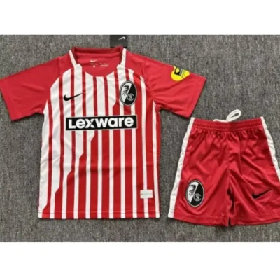 2026/2027 SC Freiburg Home kids kit jersey