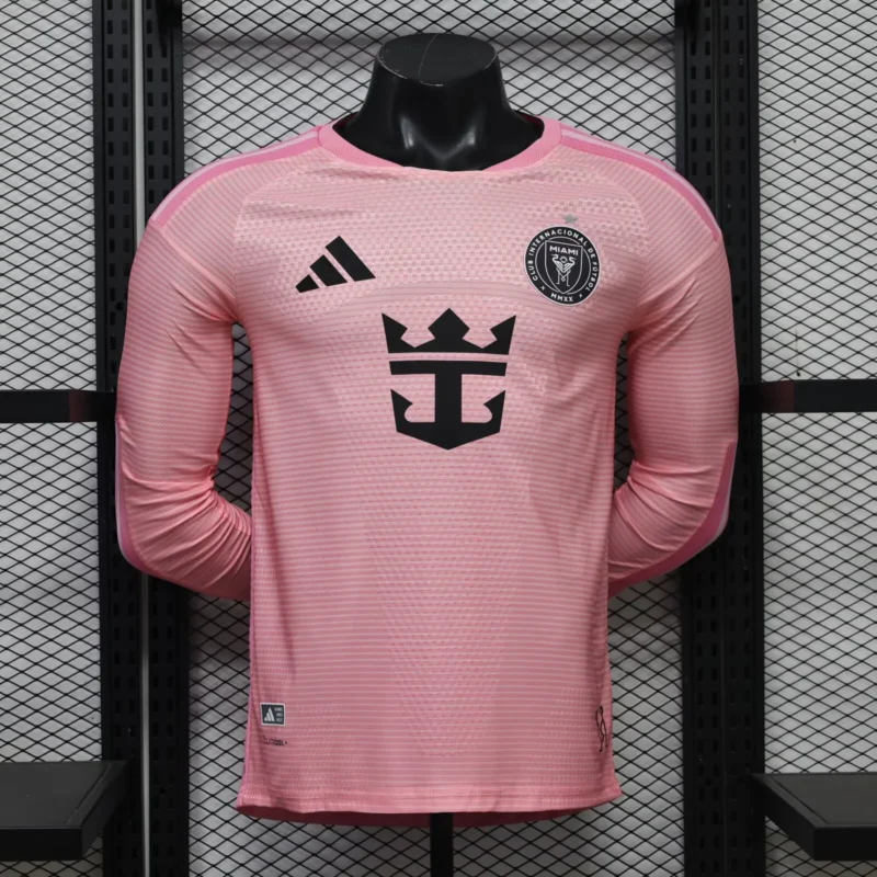 2026/2027 Player Version long sleeve Inter Miami CF Home Jersey - Image 1