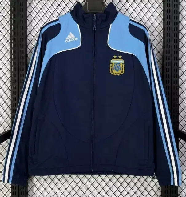 0271d9be91.jpg.640x640 2026/2027 Retro Argentina Windbreaker Hoodies Top - Image 1