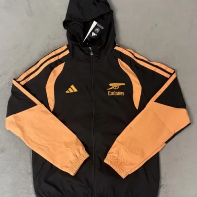 2026/2027 Arsenal Windbreaker Hoodies Top With Hat