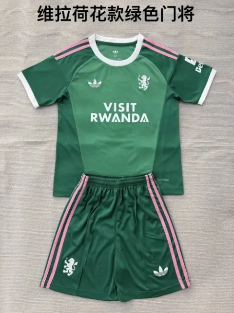 292826f748.jpg.640x640 2026/2027 Aston Villa Goalkeeper Kids kit jersey - Image 1