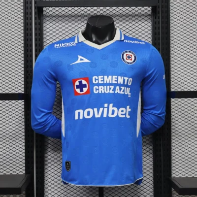 2026/2027 Player Version Long sleeves Cruz Azul Home jersey