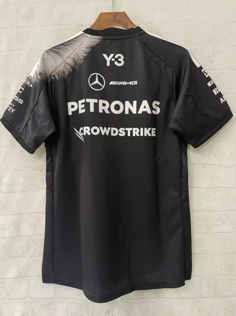 2026 Mercedes Benz Black Formula One Racing Shirts - Image 2