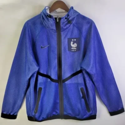 2026/2027 France Windbreaker Hoodies Top With Hat
