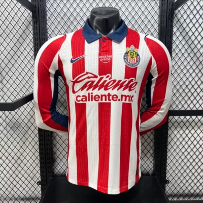 2026/2027 Player Version Long sleeves Deportivo Guadalajara Home
