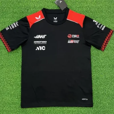 2026 #F1 Haas Black Formula One Racing Shirts