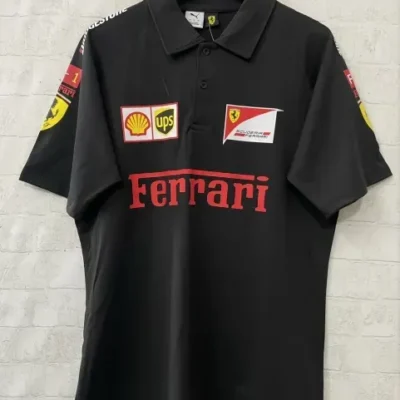 2026 Ferrar Black Formula One Racing Shirts