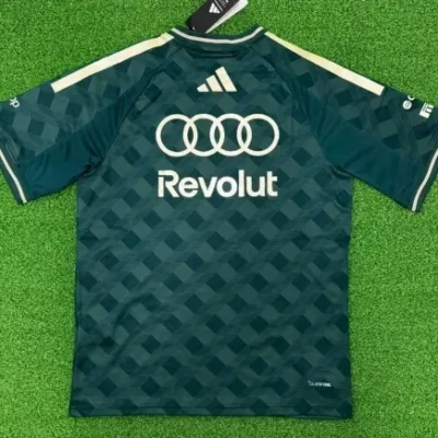 Player Version 2026 #F1 Audi Green Formula One Racing Shirts - Image 2