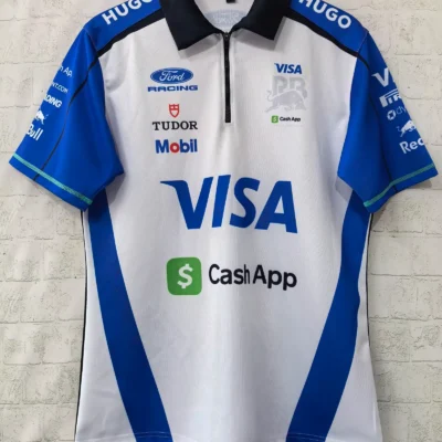 2026 Red Bull White Formula One Racing Shirts