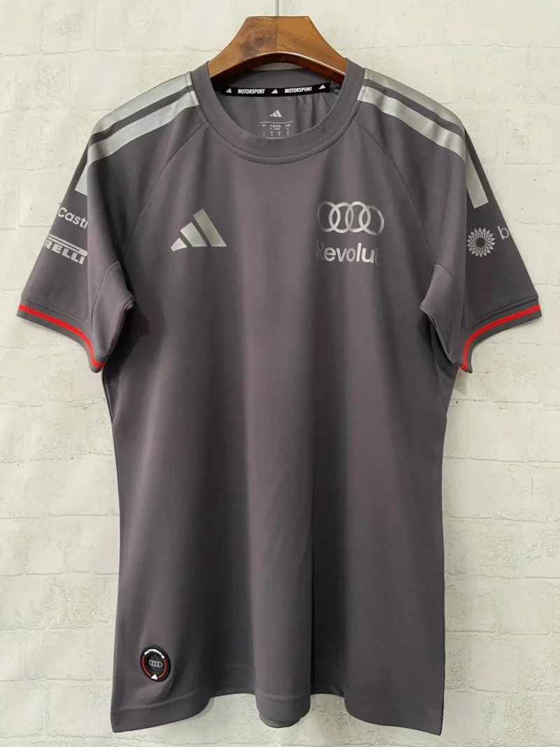 2026 Audi Black Formula One Racing Shirts - Image 1