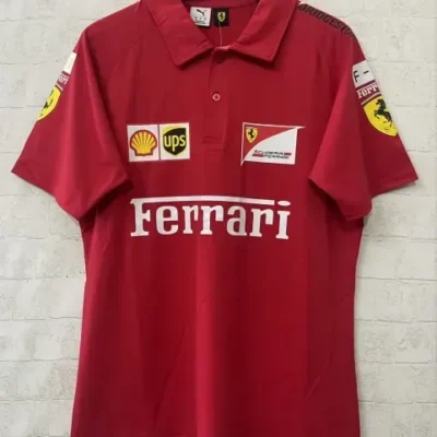 2026 Ferrar Red Formula One Racing Shirts