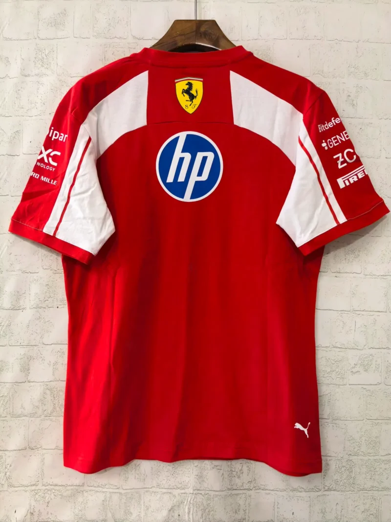 2026 Ferrar Red Formula One Racing Shirts - Image 2