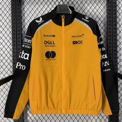 2026 Mclaren Orange Formula One Racing Windbreaker Hoodies Top-