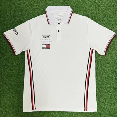 2026 #F1 Cadilla White Formula One Racing Shirts