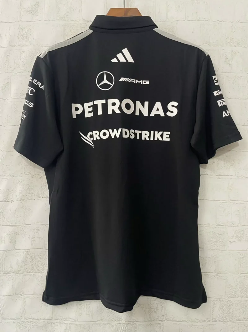 2026 Mercedes Benz Black Formula One Racing Shirts - Image 2
