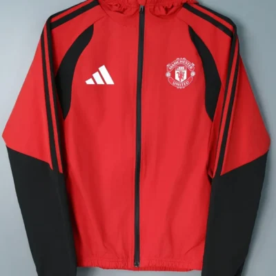 2026/2027 Manchester United Windbreaker Hoodies Top With Hat