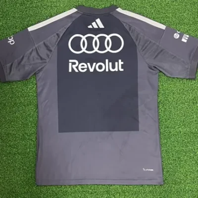 Player Version 2026 #F1 Audi Gray Formula One Racing Shirts - Image 2