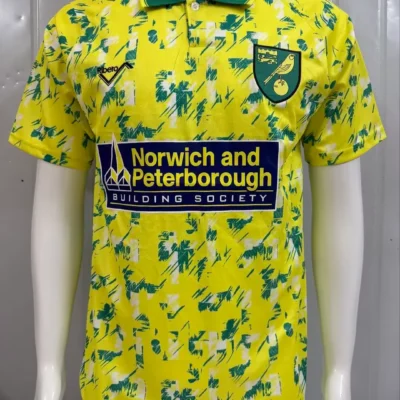 1992/1994 Retro Norwich City Home jersey
