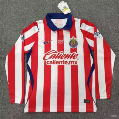 2026/2027 Long sleeves Deportivo Guadalajara home jersey
