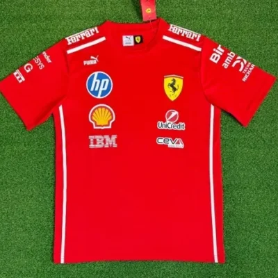 2026 Special Version Ferrar Red Formula One Racing Shirts