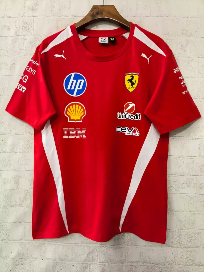 c8fef78420.jfif.640x640 2026 Ferrar Red Formula One Racing Shirts - Image 1