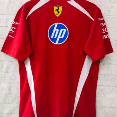 2026 Ferrar Red Formula One Racing Shirts - Image 2