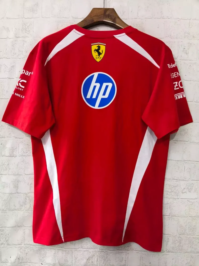 2026 Ferrar Red Formula One Racing Shirts - Image 2