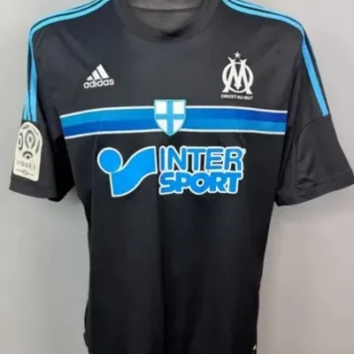 2014/2015 Retro Version Olympique de Marseille 2nd Away Jersey