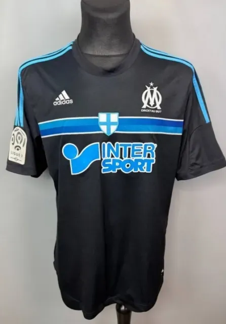 da80ef3a7e.jpg.640x640 2014/2015 Retro Version Olympique de Marseille 2nd Away Jersey - Image 1