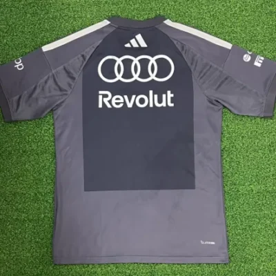 2026 #F1 Audi Gray Formula One Racing Shirts - Image 2