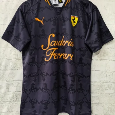 2026 Ferrar Black & Gray Formula One Racing Shirts