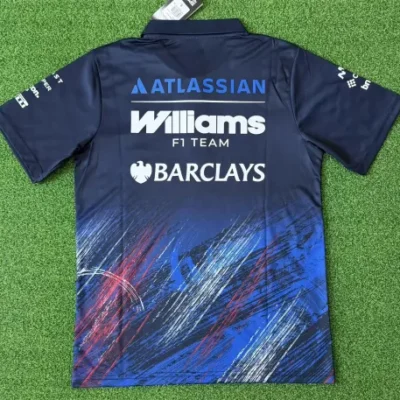 2026 #F1 Williams Black & Blue Formula One Racing Shirts - Image 2