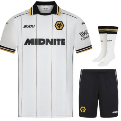 2026/2027 Wolverhampton Wanderers Away kids kit jersey